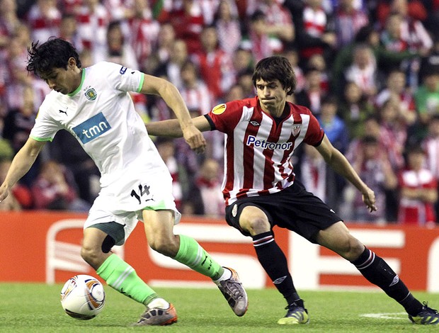 Matías Fernández - Athletic Bilbao X Sporting (Foto: Ag. EFE)