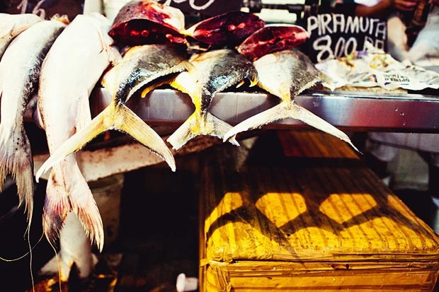 O Mercado do Ver o Peso, em Belém, uma das paradas do roteiro gastronômico (Foto: Priscila Olandim / Divulgação)