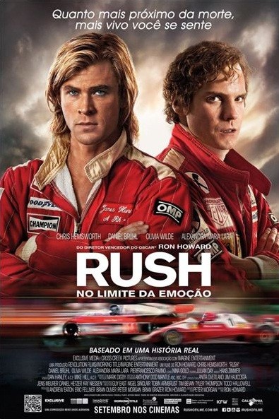 Cartaz do filme que conta a história de Niki Lauda e James Junt em 1976 (Foto: Divulgação)