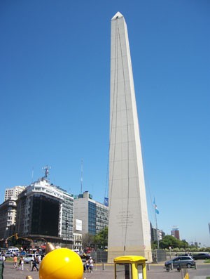 obelisco argentina (Foto: Thiago Fernandes / Globoesporte.com)