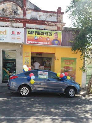 Loja Cap Presentes, em Boituva, é um dos pontos de venda (Foto: Divulgação) Loja Cap Presentes, em Boituva, é um dos pontos de venda (Foto: Divulgação)