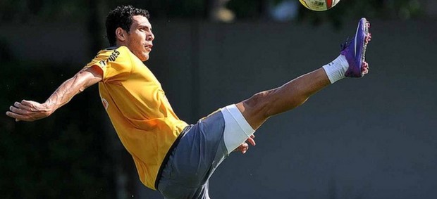 Dimba atacante Santos (Foto: Ivan Storti / Divulgação Santos FC)