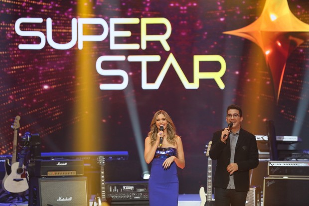 Fernanda Lima e André Marques na segunda temporada do Superstar (Foto: Isabella Pinheiro/Globo)