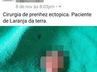 Médico coloca foto de feto na internet e causa revolta, no ES