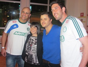 Marcos, Bruno, Mauricio Manieri, Palmeiras (Foto: Diego Ribeiro / Globoesporte.com)