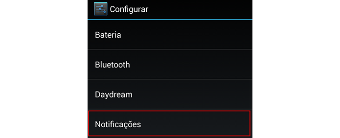 Selecione 'Notificações' (Foto: Reprodução/Paulo Alves) (Foto: Selecione 'Notificações' (Foto: Reprodução/Paulo Alves))