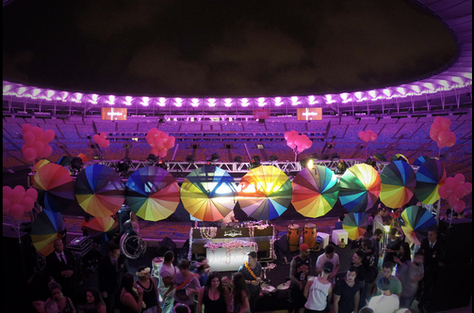 Festa de carnaval no Maracanã (Foto: Divulgação / Staff Imagens)