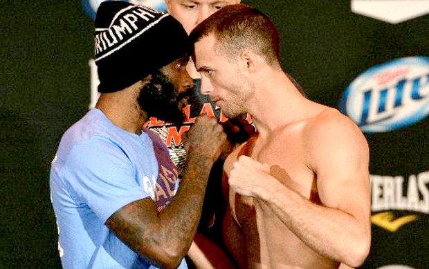 Daniel Straus e Pat Curran encarada luta MMA (Foto: Divulgação) Daniel Straus e Pat Curran encarada luta MMA (Foto: Divulgação)