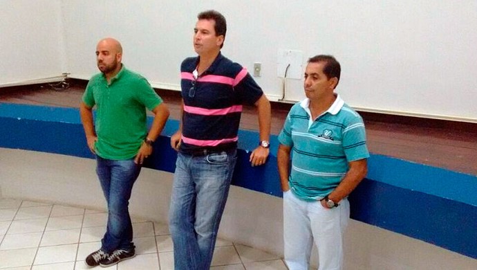 Éder Ferrari, Alexandre Faria e Paulo Ricardo; Bahia (Foto: Divulgação/EC Bahia)