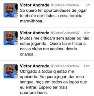 Victor Andrade (Foto: Reprodução / Twitter)