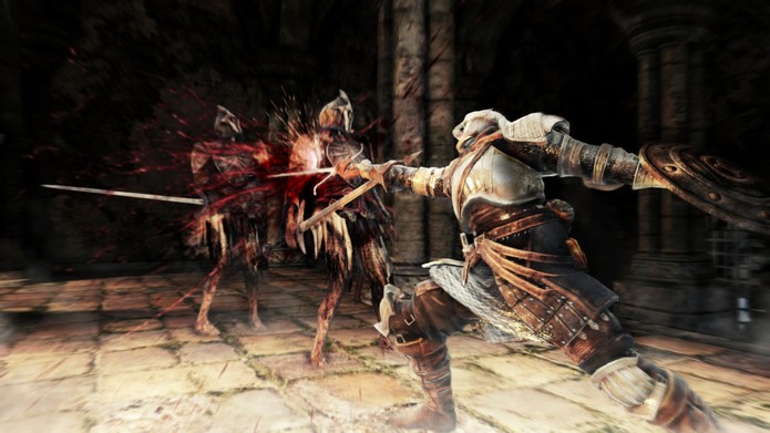 O combate de Dark Souls 2 promete ser mais fluido (Foto: Divulgação) (Foto: O combate de Dark Souls 2 promete ser mais fluido (Foto: Divulgação)) O combate de Dark Souls 2 promete ser mais fluido (Foto: Divulgação) (Foto: O combate de Dark Souls 2 promete ser mais fluido (Foto: Divulgação))