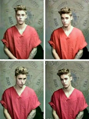 Justin Bieber comparece diante de juiz após ser preso por dirigir bêbado (Foto: Reprodução / YouTube)