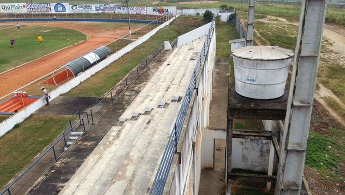 RN - Estádio Nazarenão - Goianinha (Foto: Jocaff Souza/GloboEsporte.com)