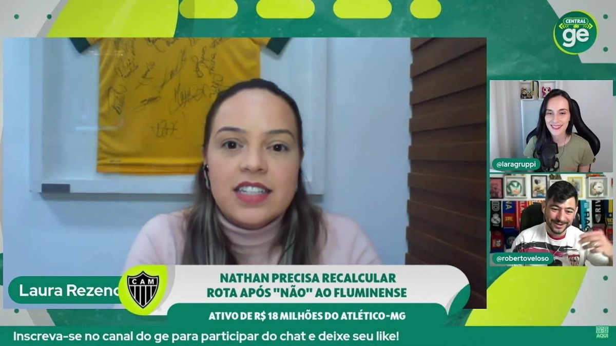 Atlético MG mantém Nathan fora dos planos e busca novo clube meia se