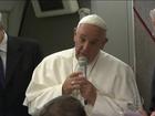 Papa Francisco comenta assuntos polêmicos na volta ao Vaticano