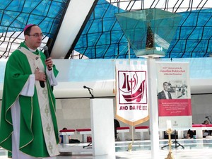 Dom Sergio da Rocha, arcebispo de Brasília, foi nomeado cardeal pelo Papa Francisco (Foto: Núcleo de Fotografia - Anderson Mendanha)