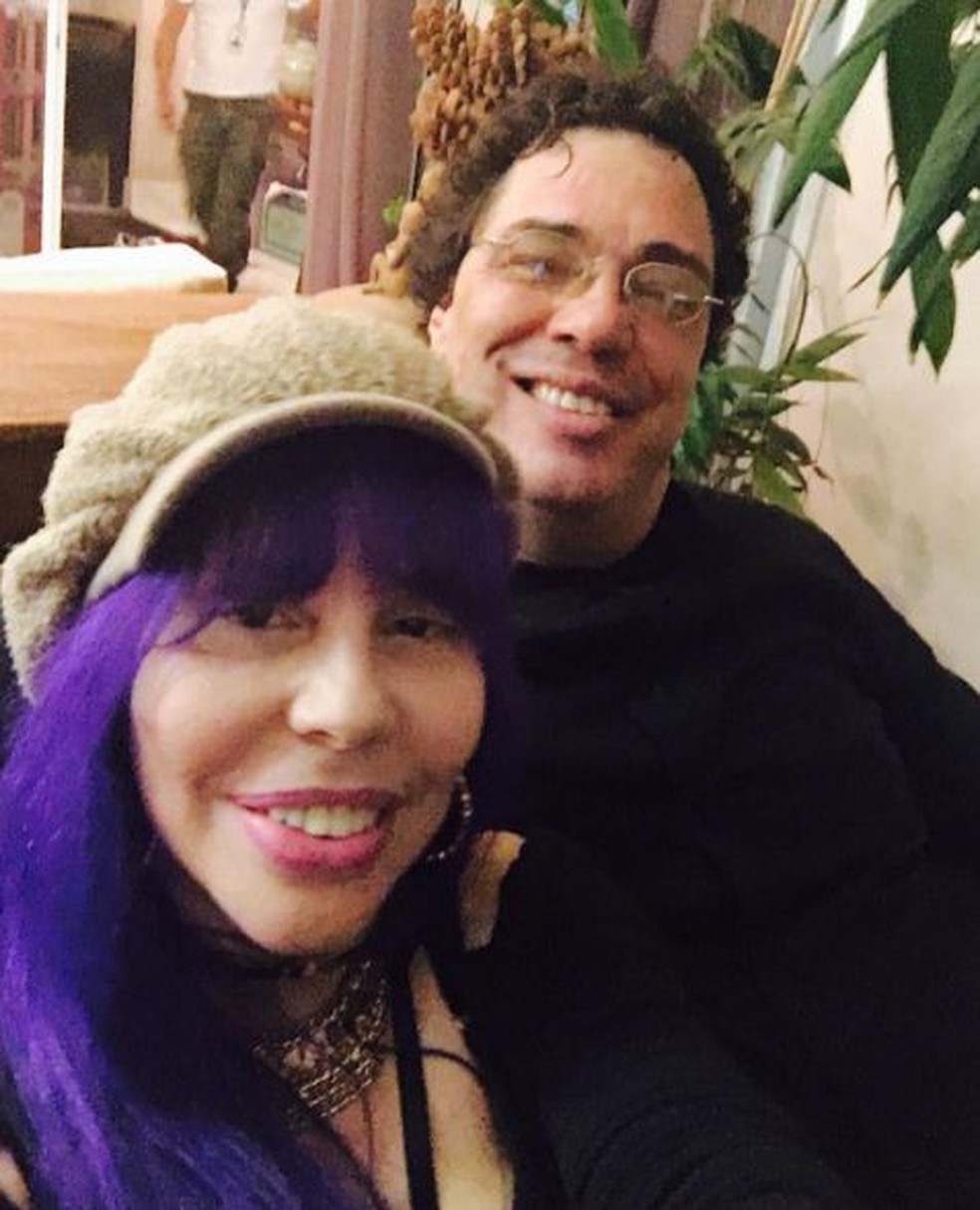 Casagrande e Baby do Brasil estão juntos há pouco mais de um mês (Foto: Arquivo pessoal)