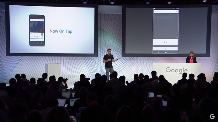 Dave Burke, do Google, mostra as novidades do Android 6.0 (Foto: Reprodução/YouTube)