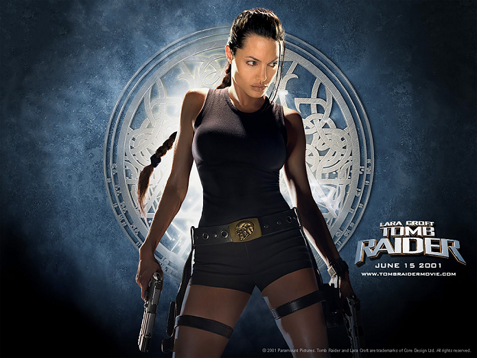 Angelina Jolie interpretou Lara nos cinemas (Foto: Divulgação)