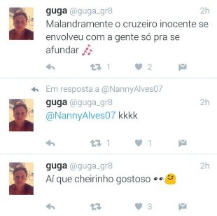 Gustavo Rodrigues, Botafogo (Foto: Reprodução / Twitter)