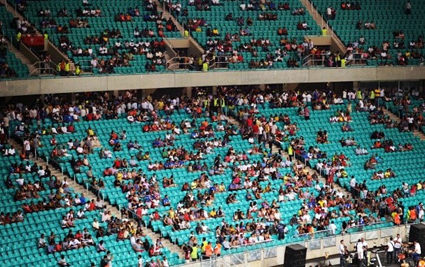 fonte nova evento teste (Foto: Divulgação/ Arena Fonte Nova) fonte nova evento teste (Foto: Divulgação/ Arena Fonte Nova)