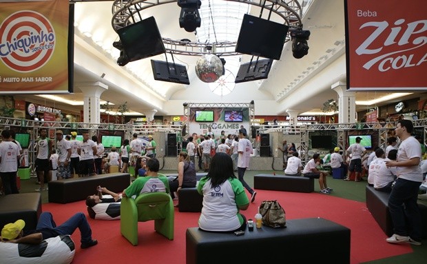 Competidores se reunem no TEM Games para competir pela final (Foto: Divulgação / Natália Clementin)