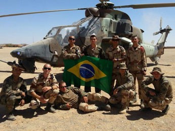 Brasileiros participam de operação no Mali (Foto: Diego Gonzales/Arquivo Pessoal)