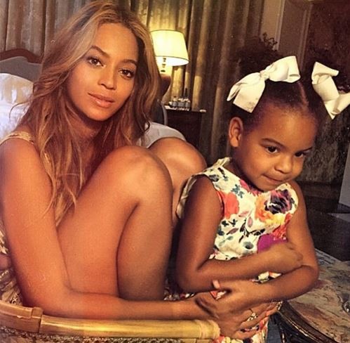 Beyoncé e Blue Ivy (Foto: Instagram / Reprodução)