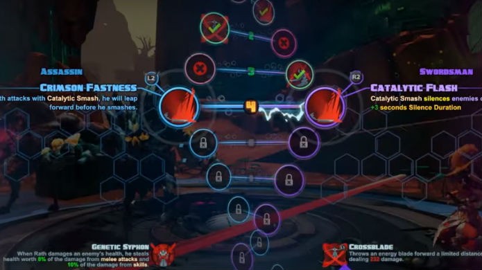 Battleborn permite customizar os poderes dos heróis (Foto: Divulgação/Gearbox)