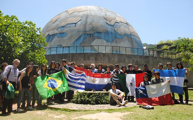 Estudantes de oito países participam da Olimpíada Latino-Americana de Astronomia (Foto: Divulgação)