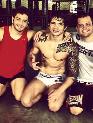 Erick Silva, Gabriel Silva e Bruno Silva MMA irmãos (Foto: Reprodução / Facebook Oficial)