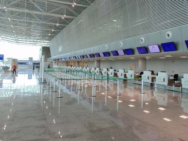 Novo terminal tem capacidade para atender 6,2 milhões de passageiros por ano (Foto: Fernanda Zauli/G1)