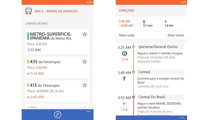 App Moovit é para quem quer ir ao RiR de transporte público (Foto: Divulgação)