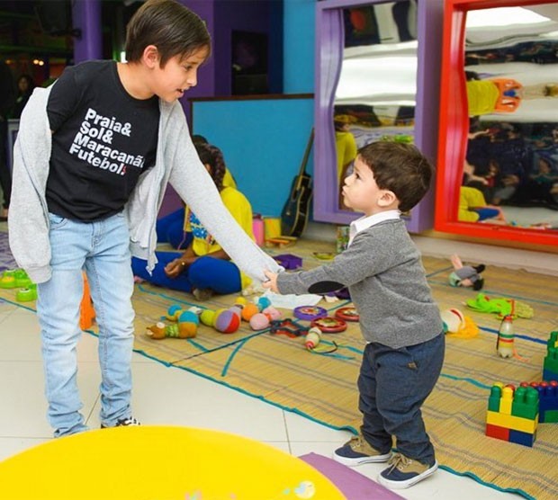 Lucas e Gabriel (Foto: Reprodução) Lucas e Gabriel (Foto: Reprodução)
