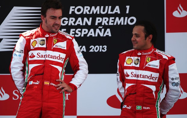 Fernando Alonso Felipe Massa (Foto: Getty Images)
