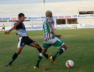 Baraúnas e Corintians empataram em 1 a 1 no Nogueirão (Foto: Carlos Guerra Júnior/Divulgação)