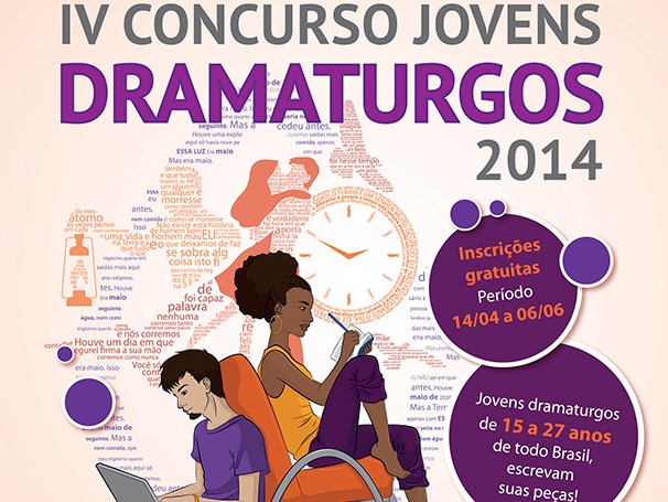 Cartaz de divulgação do concurso criado em 2011 (Foto: Divulgação)