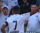 Santos leva susto mas bate 
Linense: 4 a 2 (Reprodução/Sportv)