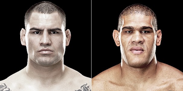 Cain Velásquez e Antônio Pezão vão se enfrentar novamente no UFC 160, e a Globo exibe a luta no sábado (Foto: Divulgação/UFC)