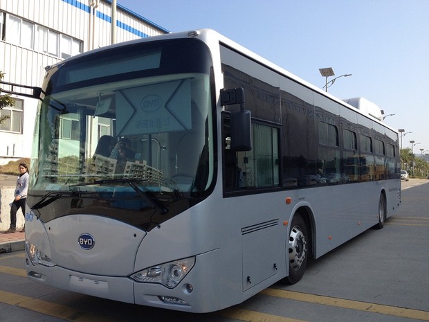O Eco-ônibus K-9 ficará em Palmas até a próxima terça-feira (25) (Foto: Divulgação/Ascom Prefeitura Palmas)