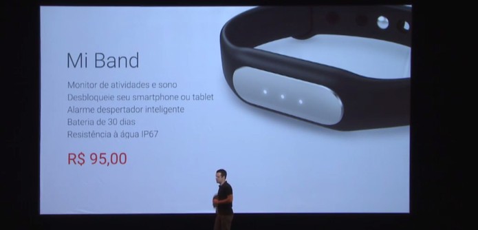 Mi Band Preço (Foto: Reprodução/Xiaomi) Mi Band Preço (Foto: Reprodução/Xiaomi)