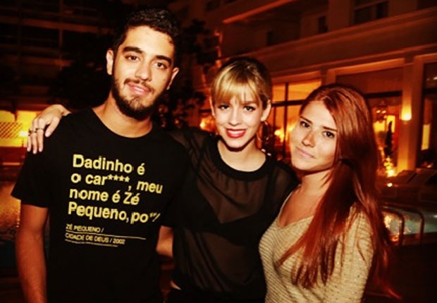 Miguel Rômulo, Sophia Abrahão e MAriah Rocha (Foto: Instagram)