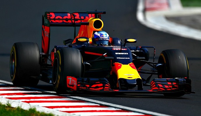 Daniel Ricciardo no GP da Hungria (Foto: Getty Images)