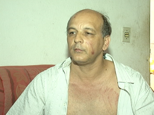 Cinegrafista passou por exames de corpo de delito nesta manhã, no Espírito Santo (Foto: Reprodução/TV Gazeta)