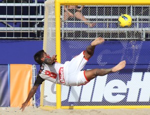 futebol de areia Flamengo (Foto: Alexandre Loureiro / Inovafoto)