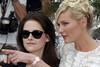 Kristen Stewart e Kirsten Dunst lançam filme de Walter Salles em Cannes (Jean-Paul Pelissier/Reuters)