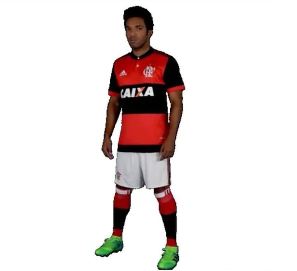 Camisa do Flamengo desvendada pelos torcedores (Foto: Reprodução/Twitter)