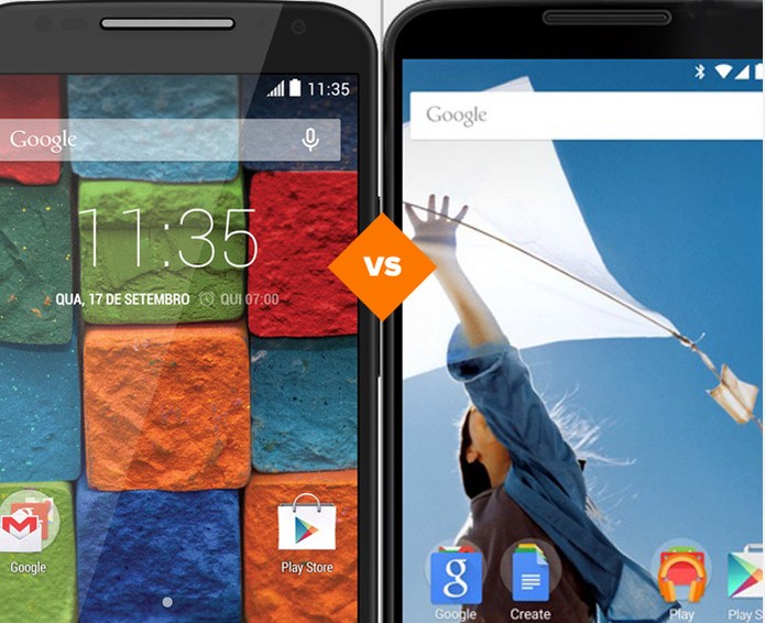 Novo Moto X ou Nexus 6? Confira o comparativo de celular da semana (Foto: Novo Moto X ou Nexus 6)