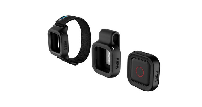 GoPro Remo vem com acessórios para fixar na roupa ou pulso (Foto: Divulgação/GoPro)