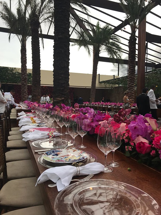 Decoração do casamento de Marina Ruy Barbosa e Xande Negrão (Foto: QUEM)